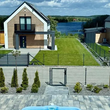 Ferienhaus Enklawa Dudki Dom Z Basenem I Sauna Giże